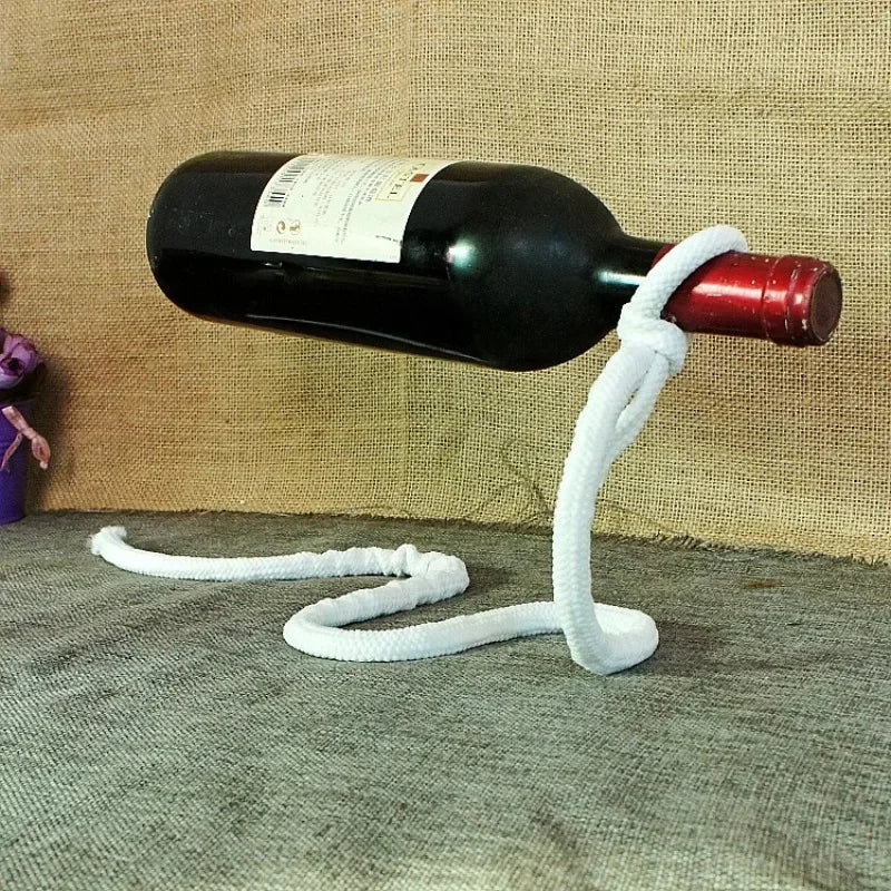 Chain-Linked Wine Presentation