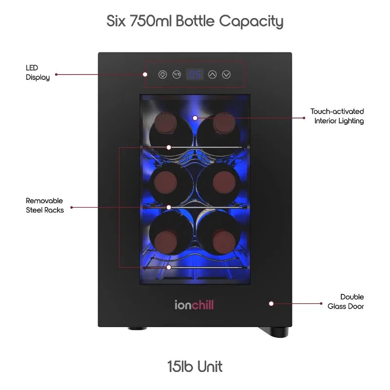 Wine 6-Cell Cooler